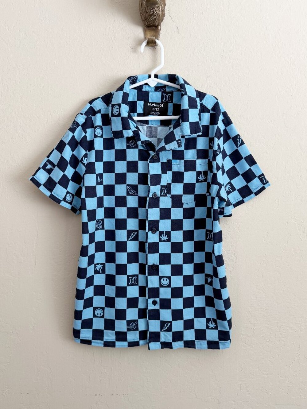 Hurley Button Down • 10/12 Years